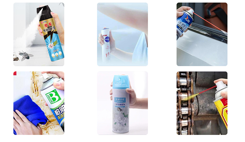 Aerosol products Productos en aerosol