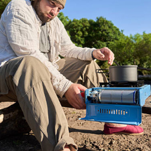 Combustible portátil de campamento de butano