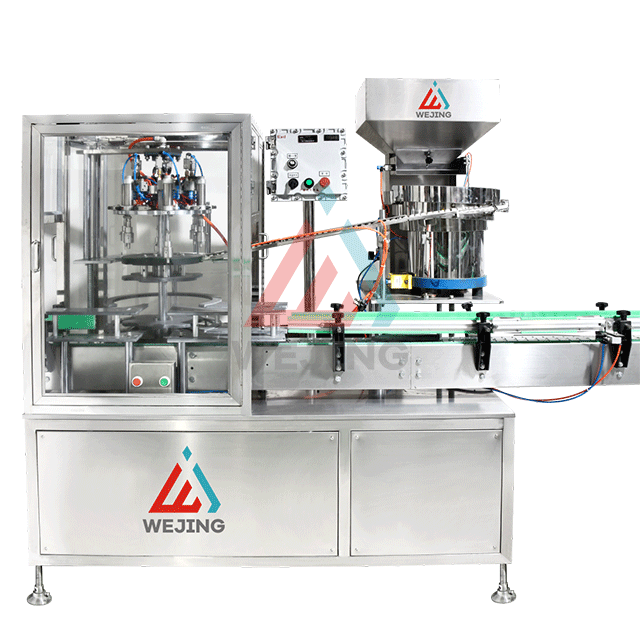 Máquina automática de llenado de aerosoles de 10-1200 ml, llenadoras de aerosoles vendedoras calientes