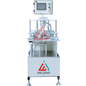 Máquina electrónica de control de peso para línea de llenado de productos en aerosol 