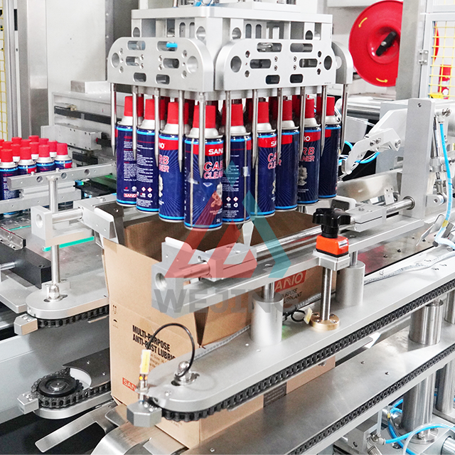 Embalaje de caja de botella de aerosol 