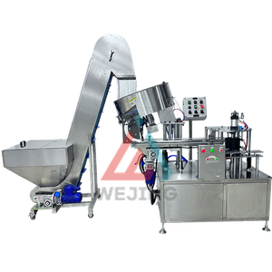 Máquina taponadora automática de alta velocidad de latas de aerosol para la planta de fabricación automática de aerosoles