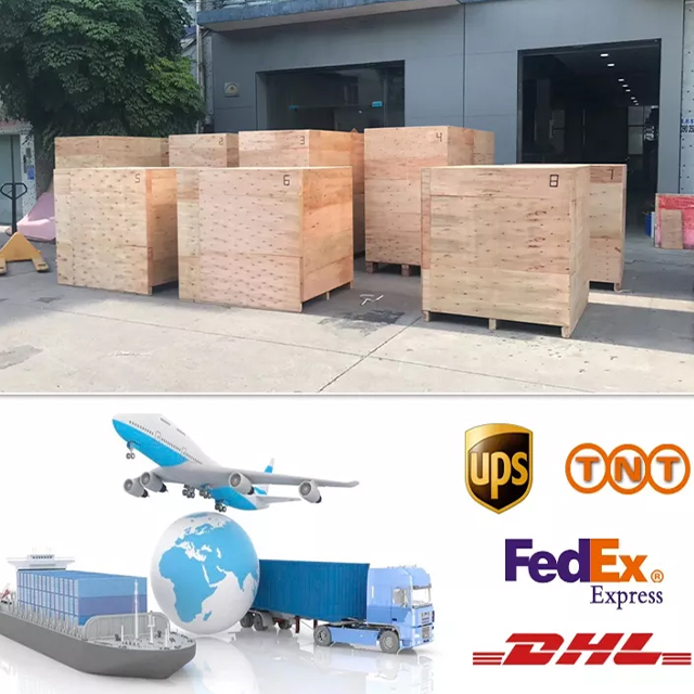 Proceso de embalaje y entrega.