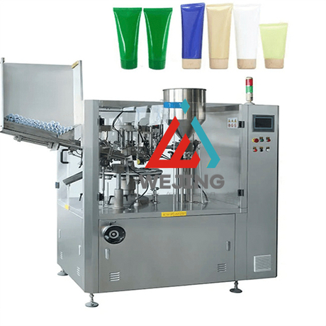 Máquina de llenado de tubos automática de alta velocidad y máquina de llenado y sellado de tubos de crema