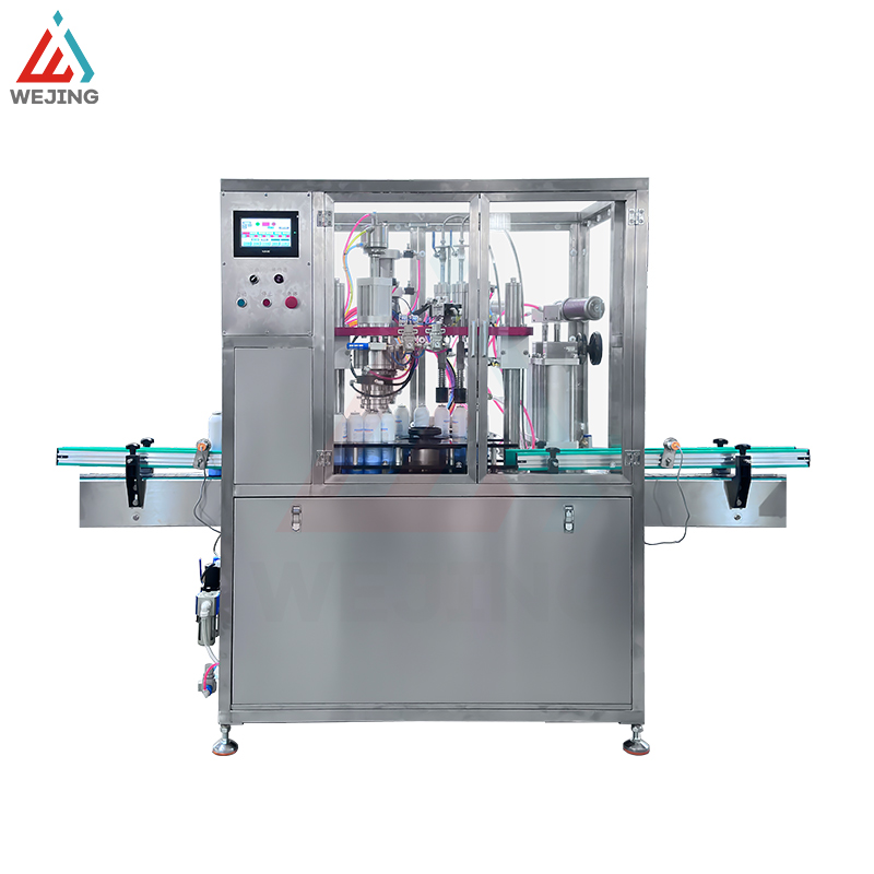 Máquina llenadora automática de aerosoles Bov WJER-30S para latas de aluminio y botellas de plástico