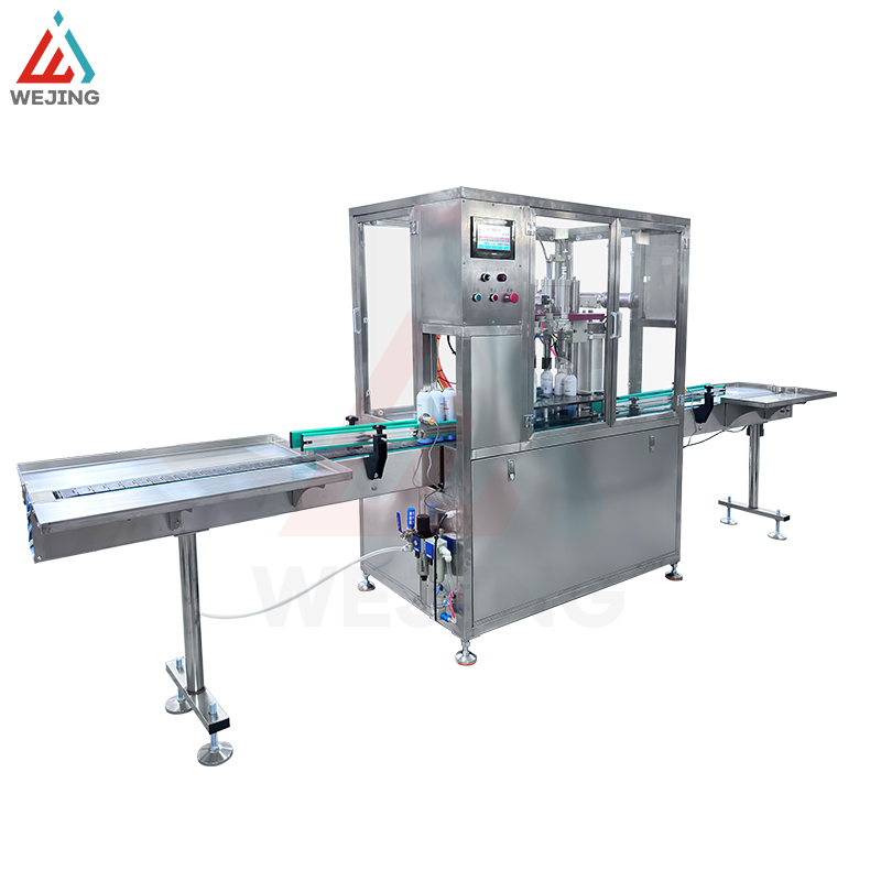 Máquina llenadora automática de aerosoles Bov WJER-30S para latas de aluminio y botellas de plástico