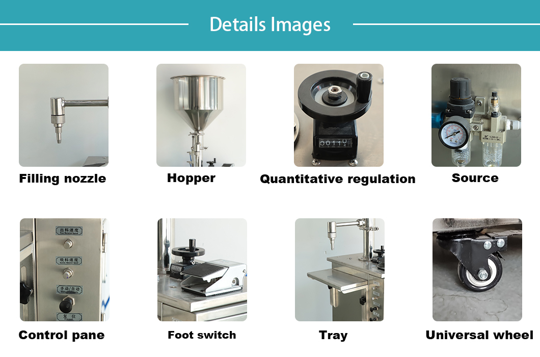 m&aacute;quina de llenado de pasta l&iacute;quida