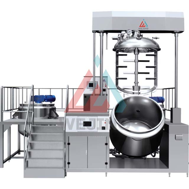 Procedimientos operativos del mezclador emulsionante