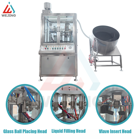 Máquina de llenado de aerosol de pintura con spray de nieve 