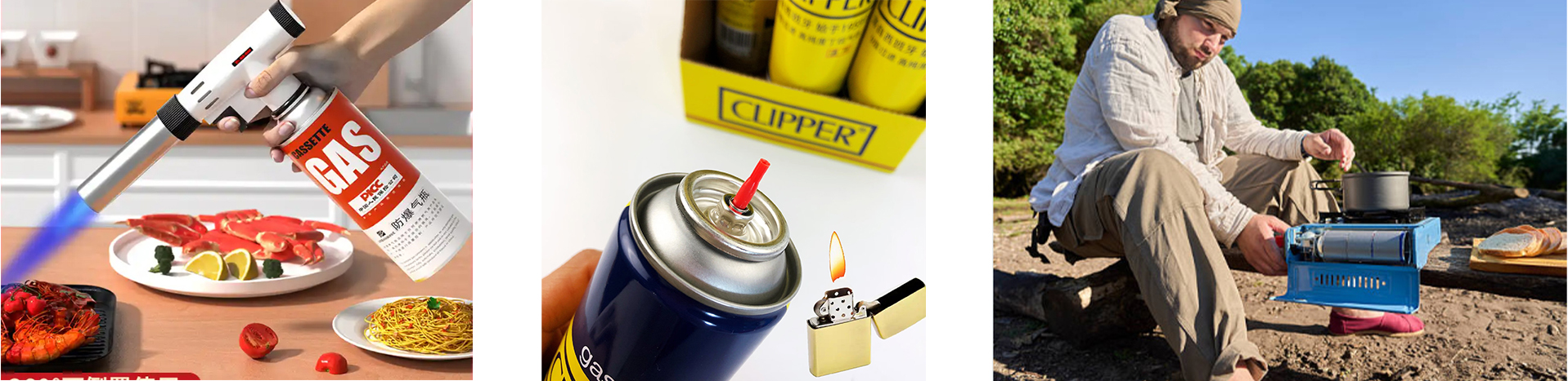 Relleno de gas butano