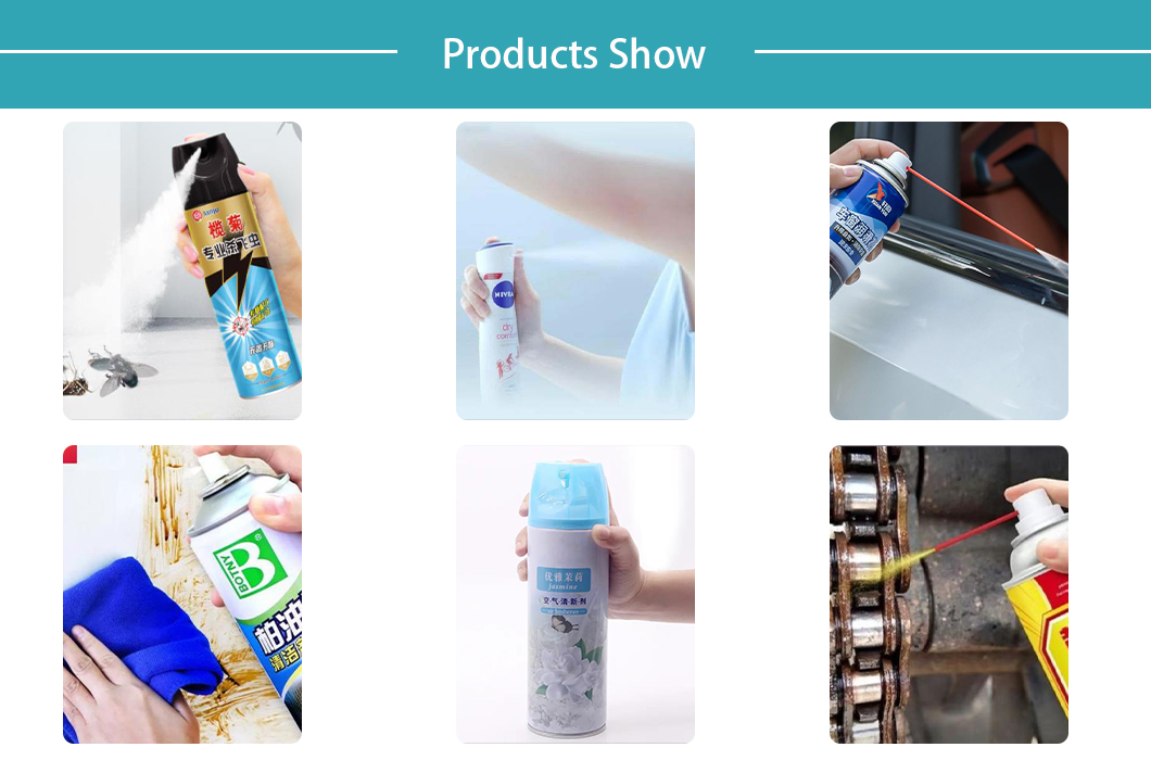 Productos en aerosol