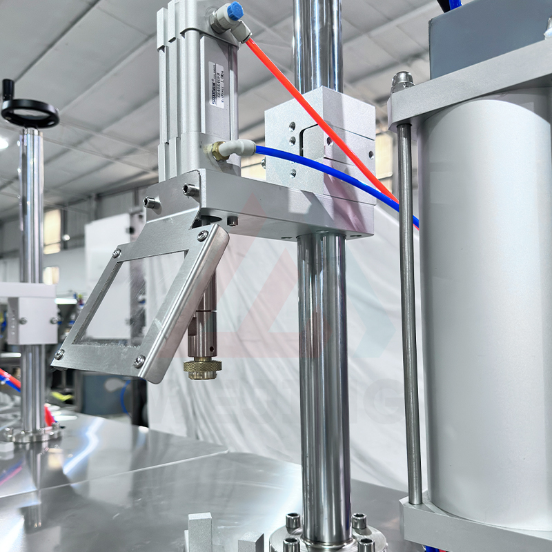 Máquina de llenado de gas butano semiautomático 