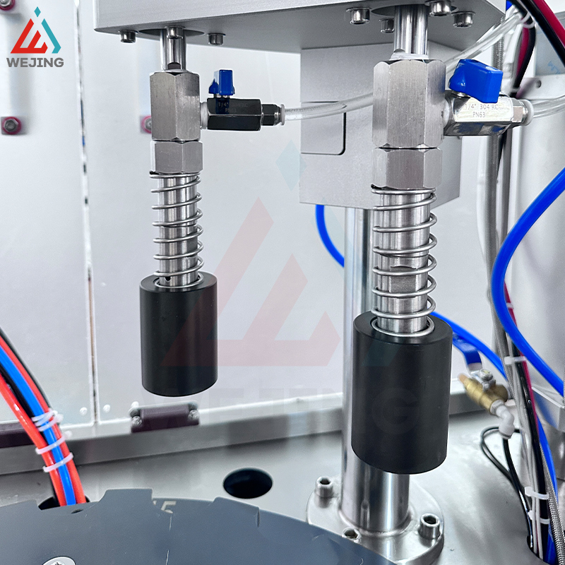 2025 nueva máquina WJEZ-30 Máquina de llenado de botella de aerosol automático 