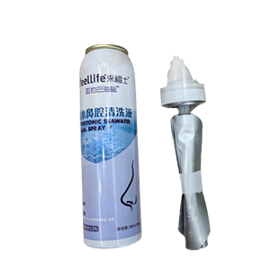 Bolsa de soluci&oacute;n salina en la v&aacute;lvula M&aacute;quina de llenado de aerosol 