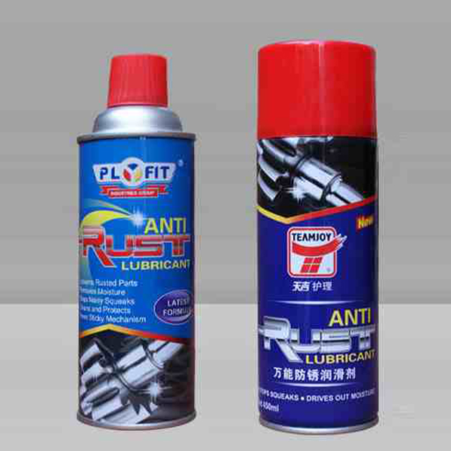 latas de aerosol con tapa de seguridad