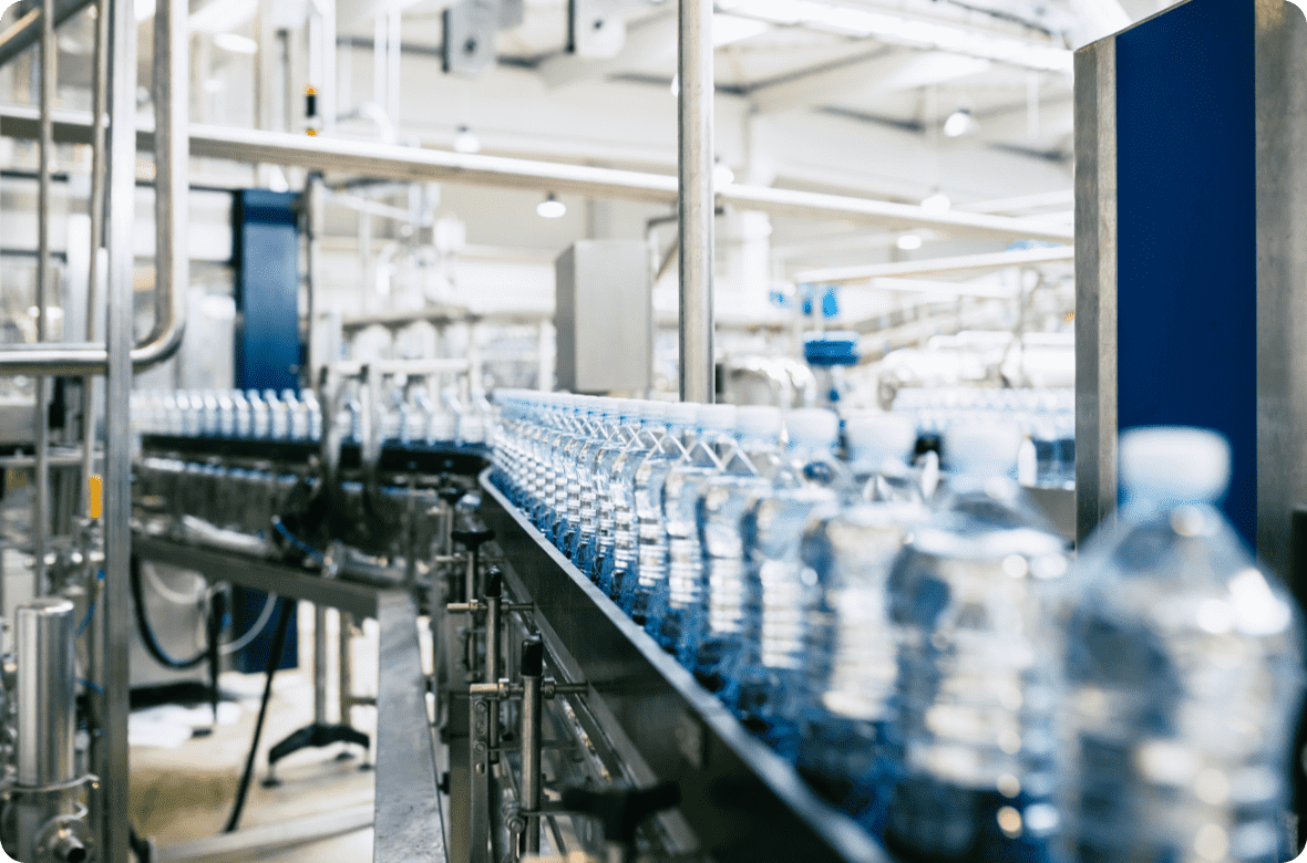 L&iacute;nea de llenado de agua